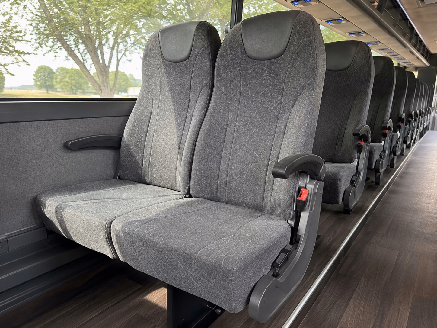 charter buses for large indianapolis wedding guest lists