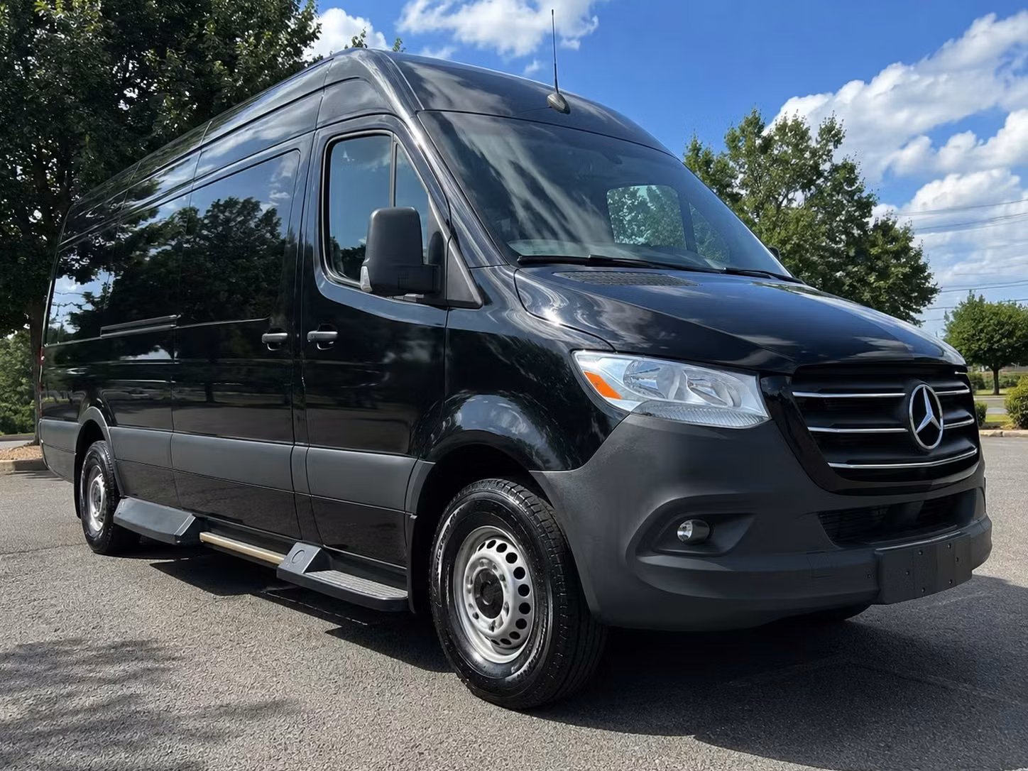 indianapolis sprinter van rental with driver