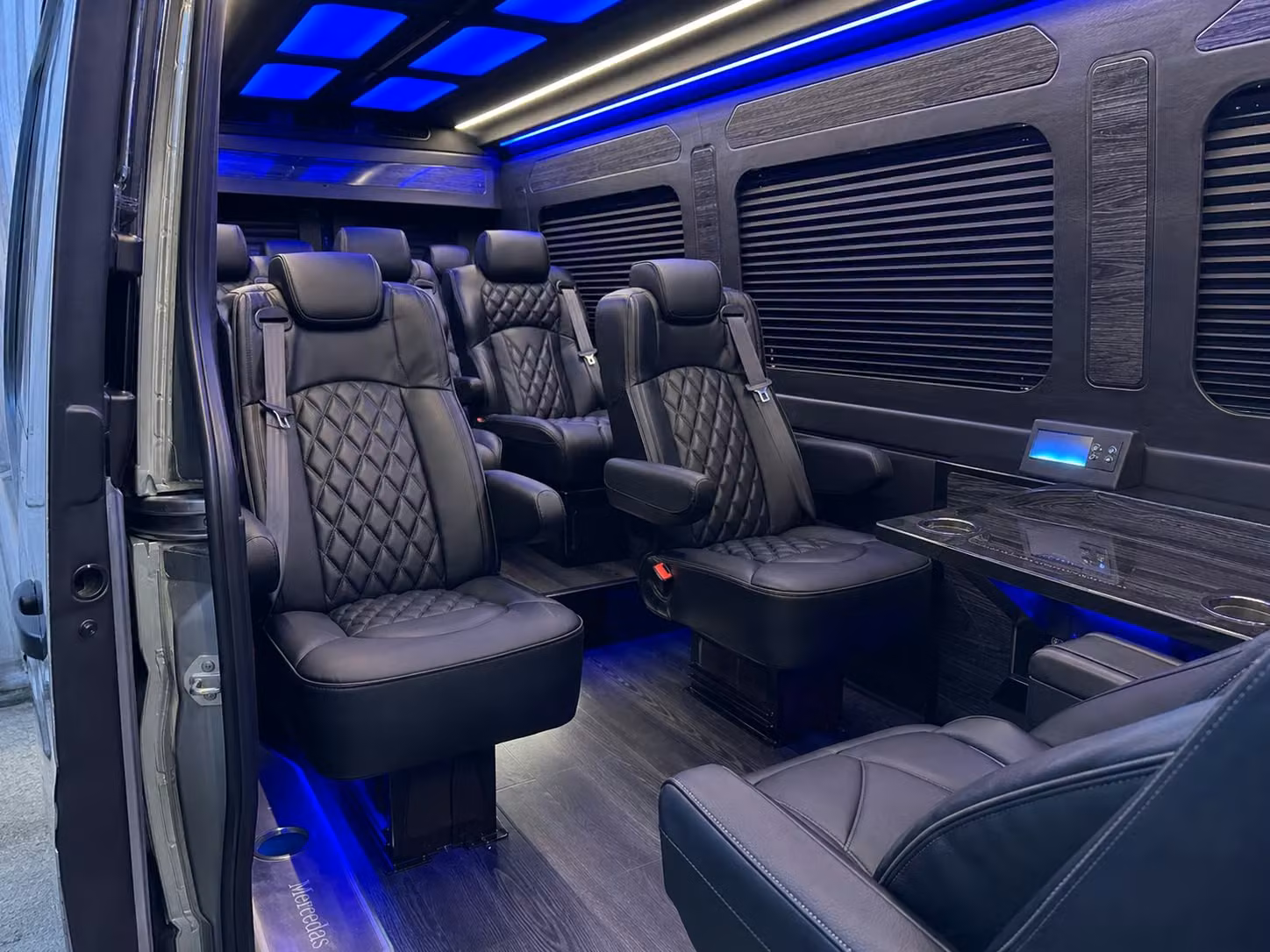 sprinter van transportation for groups and events across indianapolis